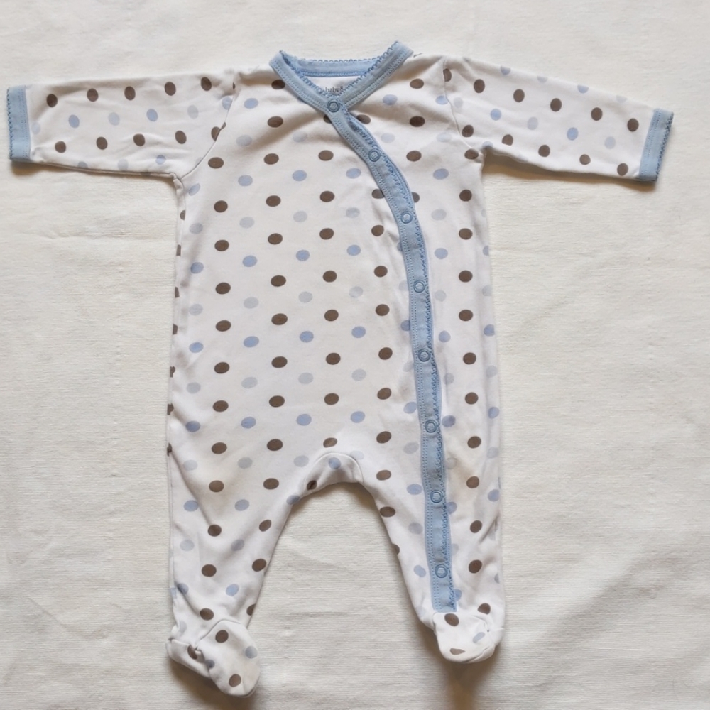 RESTORATION HARDWARE CHILDREN'S FOOTIE PAJAMA 3-6M